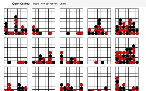 Animated history of bot matches